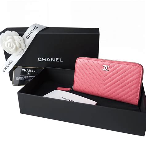 chanel bag pink wallet|chanel wallet original.